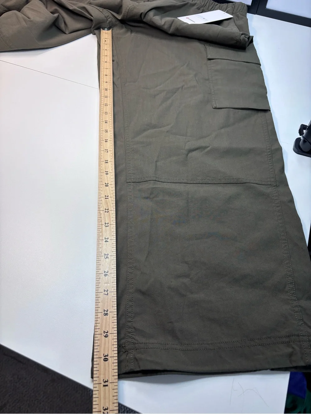 Lululemon “LuluLinen” Olive Green MR Cargo Pants NWT Size XL #cargo #lululemon